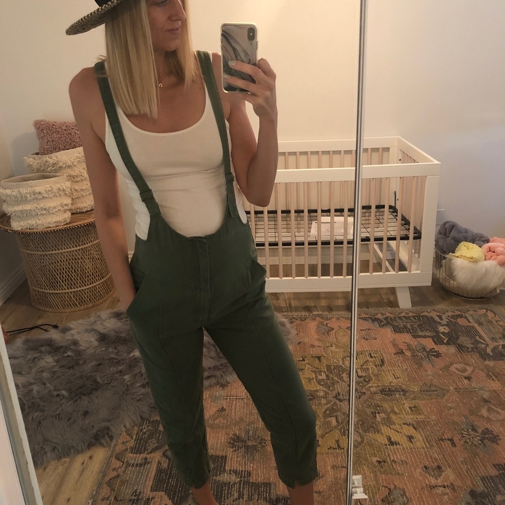 Olive green Denim jumper